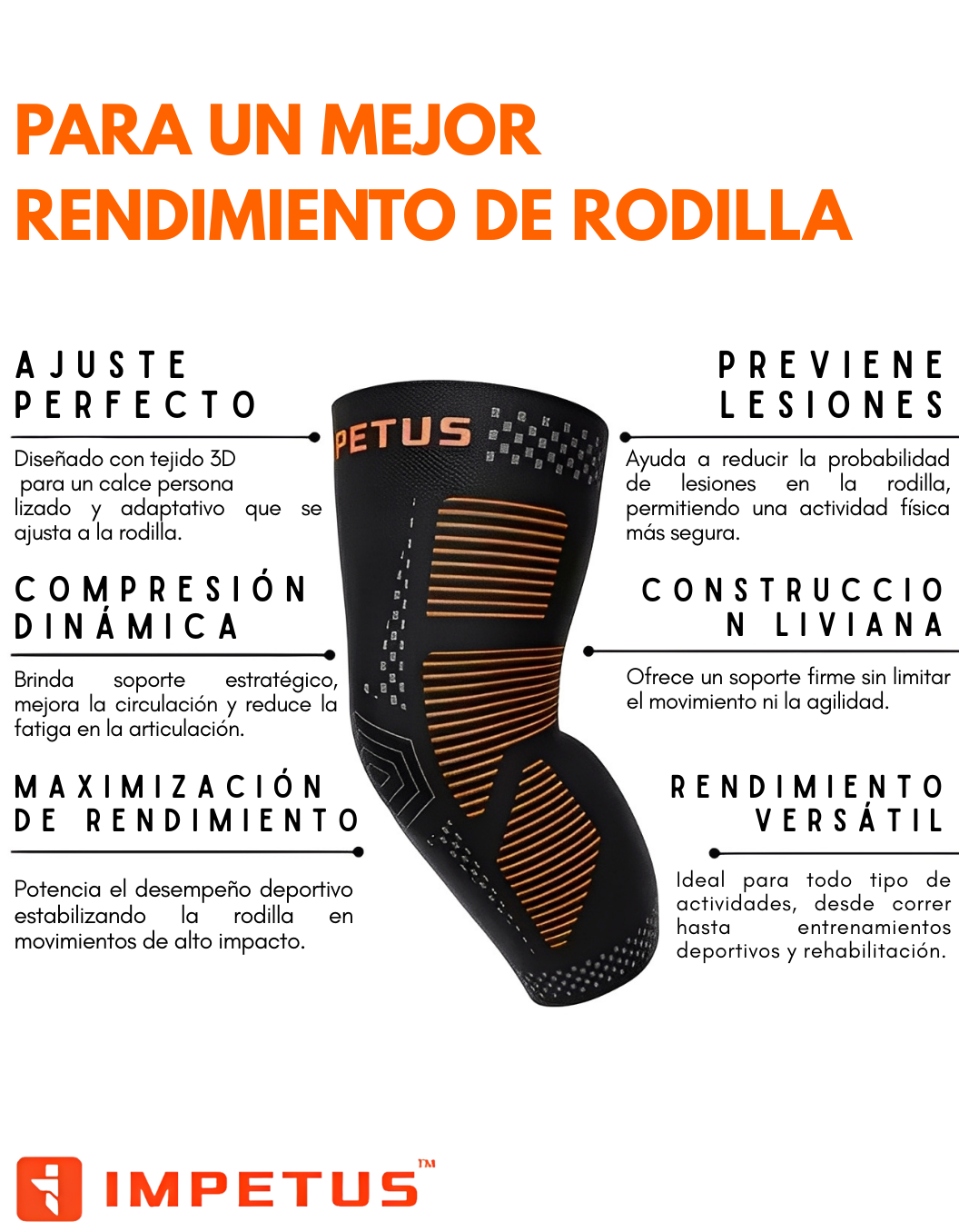 Rodillera IMPETUS ARMOUR