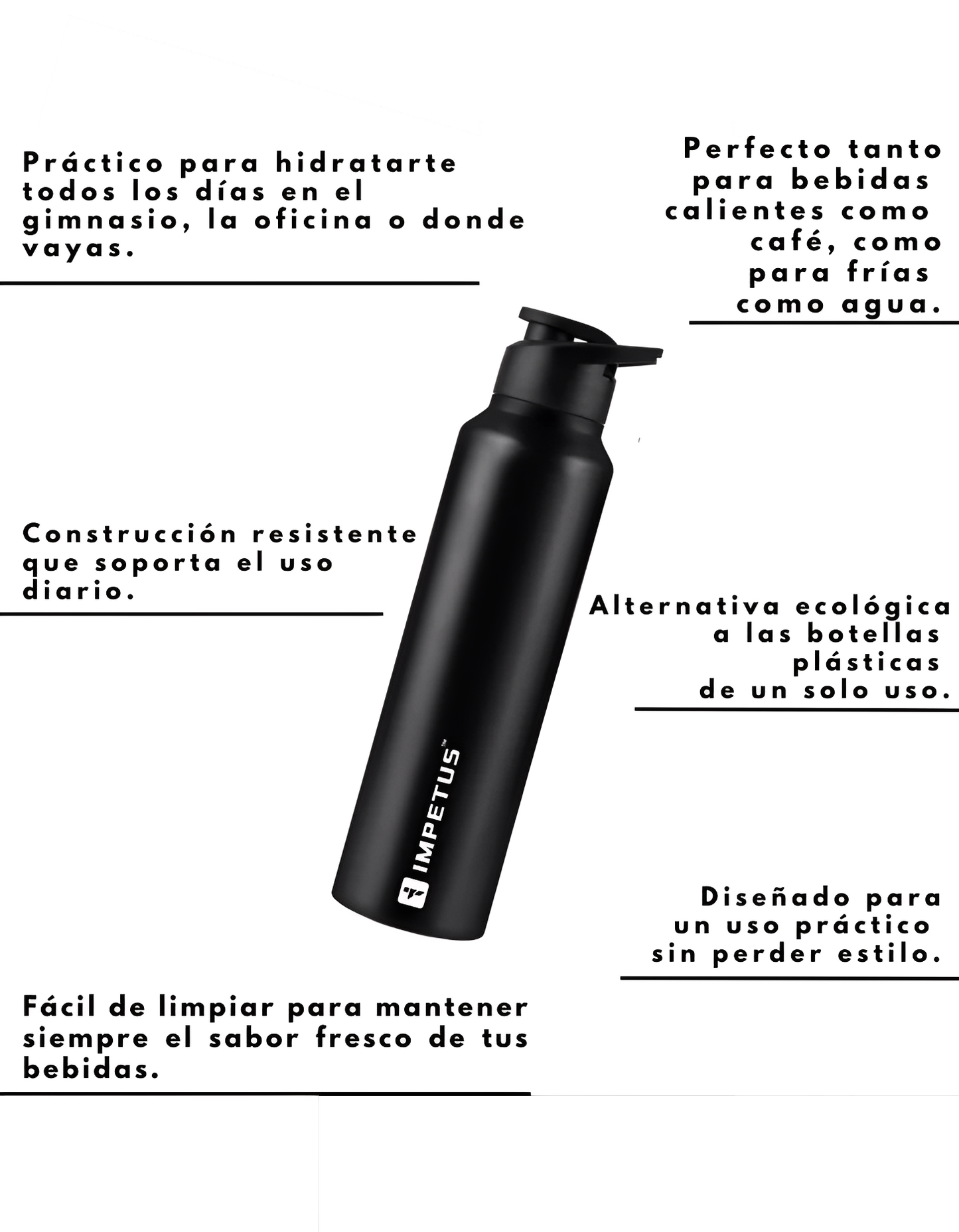 Botella De Acero IMPETUS